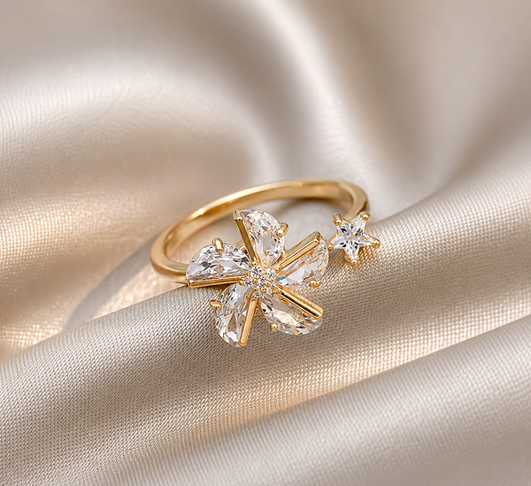 Aurora Blossom Ring